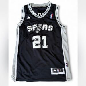 Authentic Vintage Adidas NBA San Antonio Spurs Tim Duncan Basketball Jersey - XL